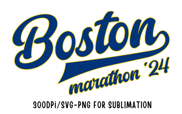 Download Boston Marathon 2024 SVG Sublimation - Marathon Collection